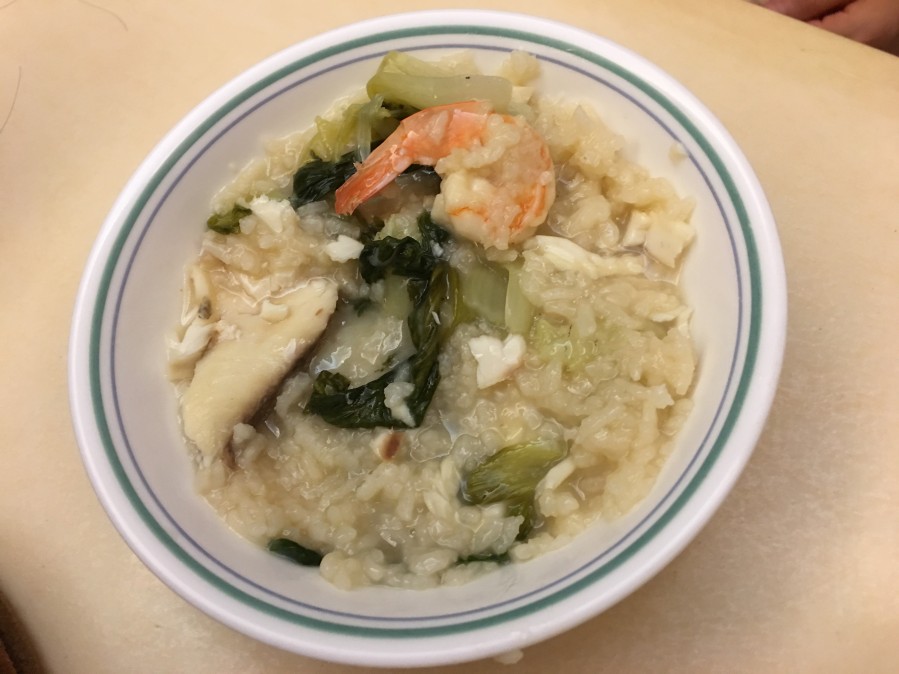 海鮮蔬菜粥